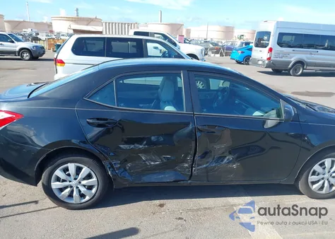 2016 Toyota Corolla Le из США, поврежденный, VIN 2T1BURHE6GC554323